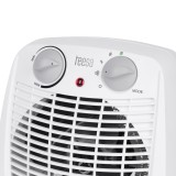 Teesa TSA8059 Riscaldatore elettrico per interni bianco 2000 W Riscaldatore elettrico con ventola