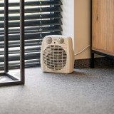 Teesa TSA8059 Riscaldatore elettrico per interni bianco 2000 W Riscaldatore elettrico con ventola