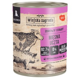 WIEJSKA ZAGRODA Puppy Festino di carne - cibo umido cani - 800g