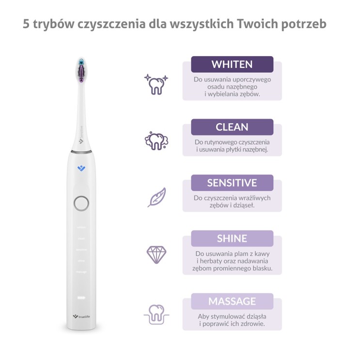 TrueLife SonicBrush Clean70 UV spazzolino
