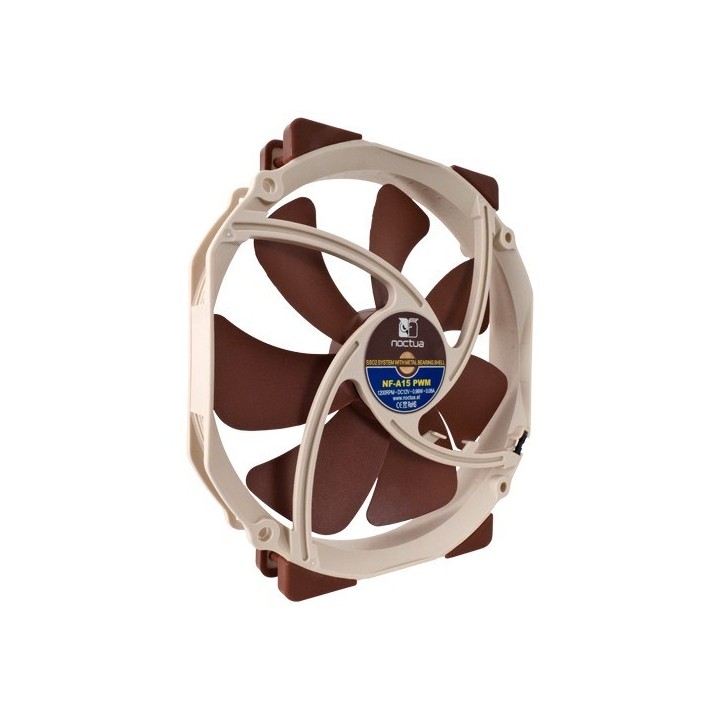 Noctua NF-A15 PWM Sistema di raffreddamento per computer Ventola per case 14 cm