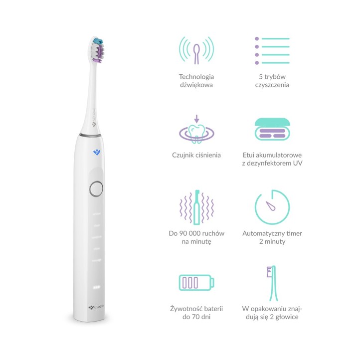 TrueLife SonicBrush Clean70 UV spazzolino