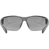 UVEX Equate occhiali ciclismo nero opaco/fumo
