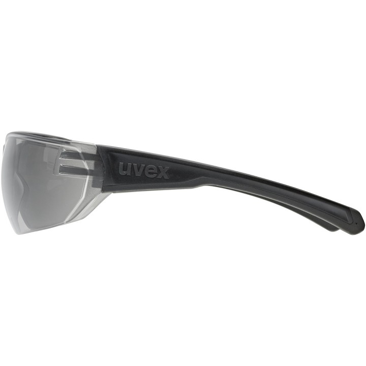 UVEX Equate occhiali ciclismo nero opaco/fumo