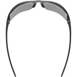 UVEX Equate occhiali ciclismo nero opaco/fumo