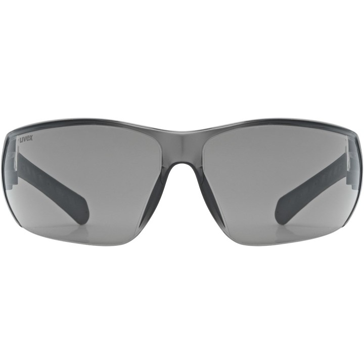 UVEX Equate occhiali ciclismo nero opaco/fumo