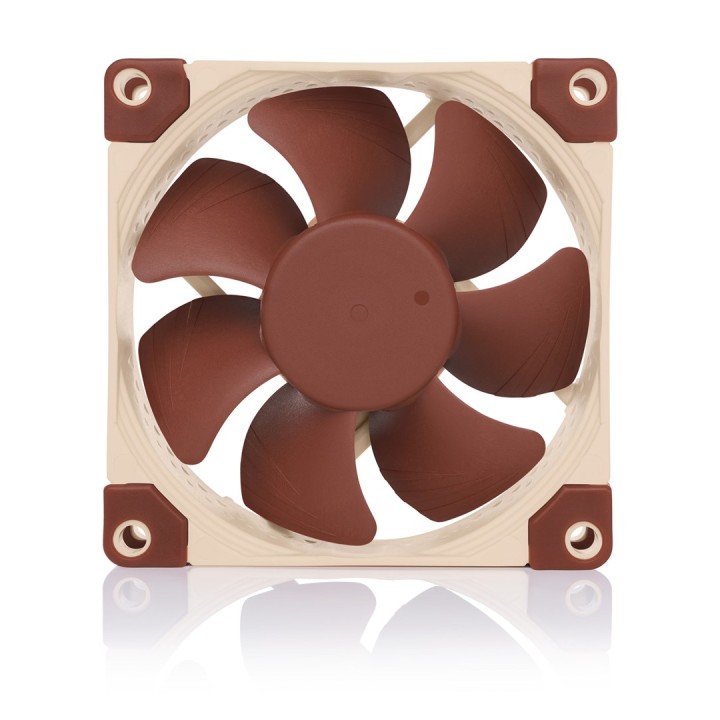 Noctua NF-A8 PWM Sistema raffreddamento computer Ventola case per PC 8 cm Beige Brown