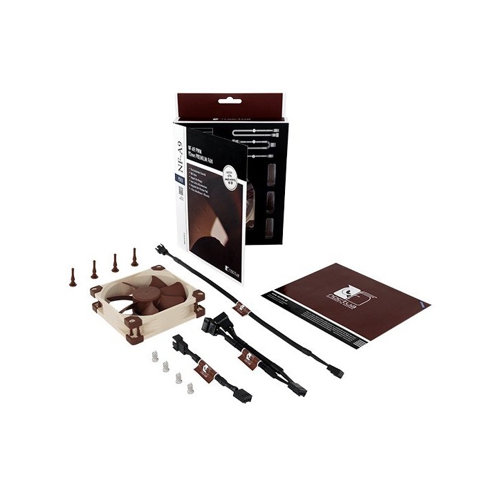 Noctua NF-A9 PWM ventola per case PC 9.2 cm beige marrone