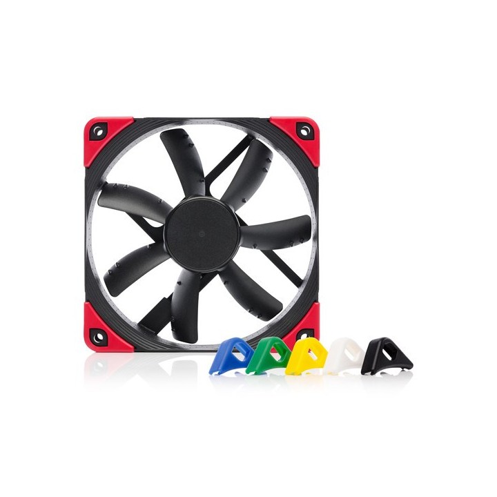 Noctua NF-S12A PWM chromax.black.swap Ventola case per PC 12 cm 1 pc(s)