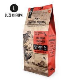Rural Farm Manzo con tacchino L - cibo secco per cani - 20kg