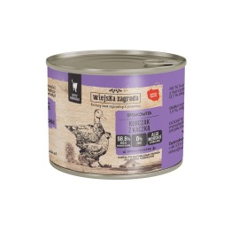 WIEJSKA ZAGRODA Pollo con anatra - cibo umido per gatti - 200g