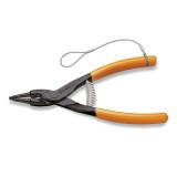 Beta 1036HS 140X13 Pinze a becchi diritti per anelli elastici di sicurezza per alberi manici ricoperti in PVC H-SAFE 010364014