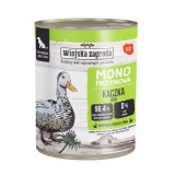 WIEJSKA ZAGRODA Mono Anatra - cibo umido per cani - 800g