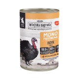 WIEJSKA ZAGRODA Monoprotein Tacchino - cibo umido per gattini - 400g