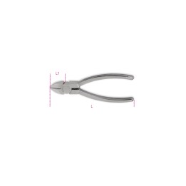Beta 1082INOX 160 Tronchesi a taglienti diagonali, in acciaio inossidabile 010820350