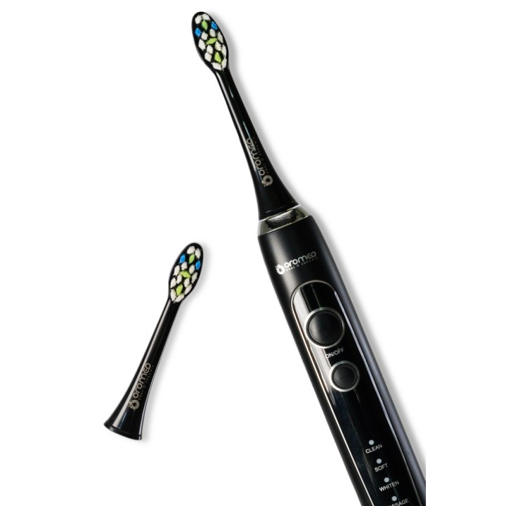 OROMED ORO-SONIC NEXT BLACK Spazzolino sonico nero