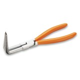 Beta 1034L Pinza a becchi piegati a 90° lunghi per anelli elastici di sicurezza, per fori manici ricoperti in PVC 010340320
