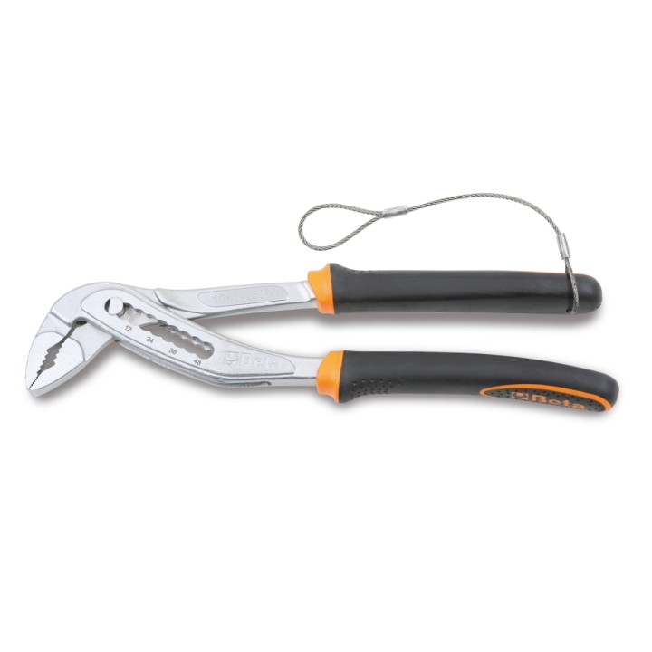 Beta 1048BM-HS 250 Pinza regolabile a cerniera chiusa, impugnatura bimateriale H-SAFE 010484215