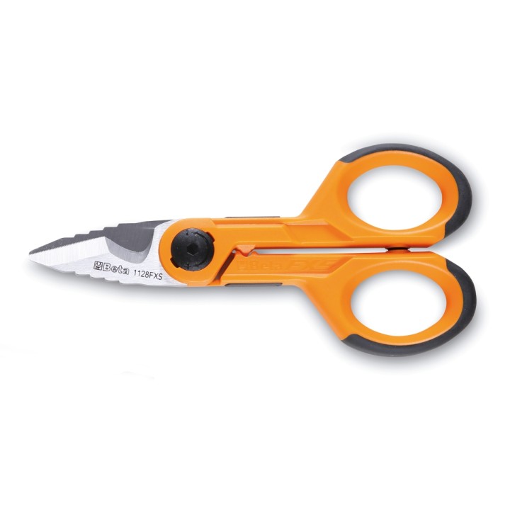 Beta 1128FXS Forbice da elettricista con svasatore e tagliacavo 011280095
