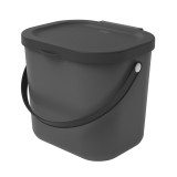 ROTHO Albula Anthracite - contenitore per la raccolta differenziata - 6l