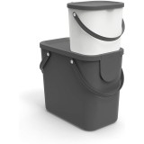ROTHO Albula Anthracite - contenitore per la raccolta differenziata - 6l