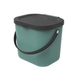 ROTHO Albula Dark verde - contenitore per la raccolta differenziata - 6l