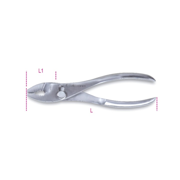 Beta 1153INOX 150 Pinza regolabile a due posizioni, in acciaio inossidabile 011530315