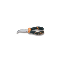 Beta 1164BMK 160 Pinze a becchi piatti lunghissimi piegati zigrinati impugnatura bimateriale 011649036