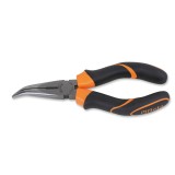 Beta 1168GBM 200 Pinze a becchi mezzotondi lunghissimi piegati zigrinati impugnatura bimateriale finitura industriale 011680270
