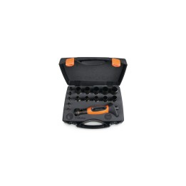 Beta 1105C/16T Assortimento di 15 fustelle da 3 a 30 mm e 1 accessorio 011050255