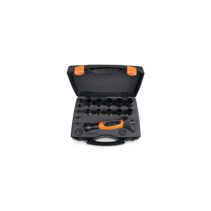 Beta 1105C/16T Assortimento di 15 fustelle da 3 a 30 mm e 1 accessorio 011050255