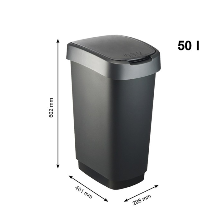 ROTHO Twist Silver - pattume – 50l