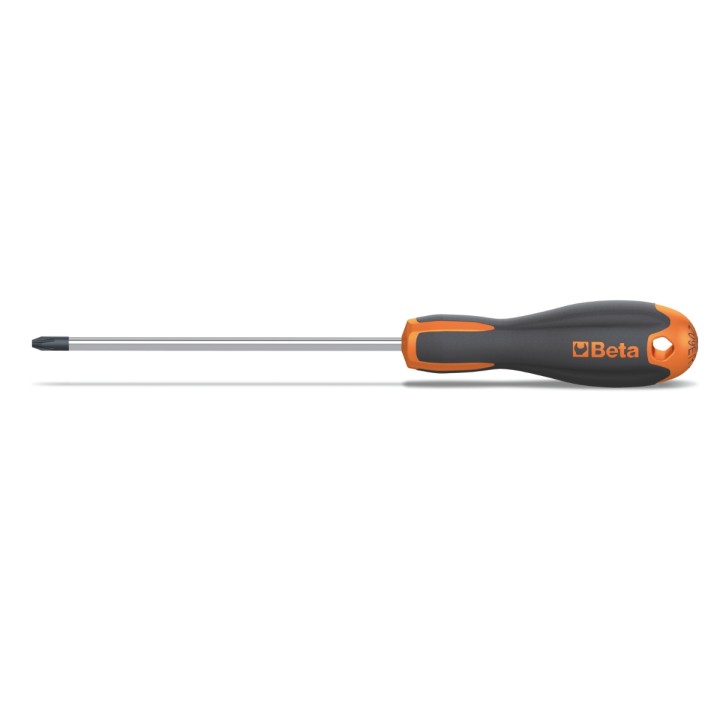 Beta 1209E/PZ 0 Giravite Evox per viti con impronta a croce Pozidriv®-Supadriv® cromati punta nera 012091000
