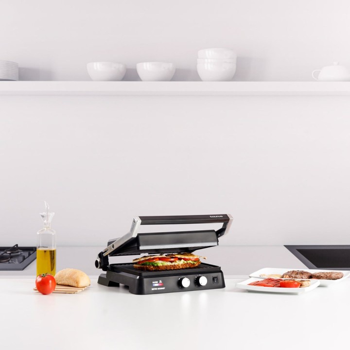 Taurus Bistro Gourmet 2600 W Piastra di contatto 2 in 1
