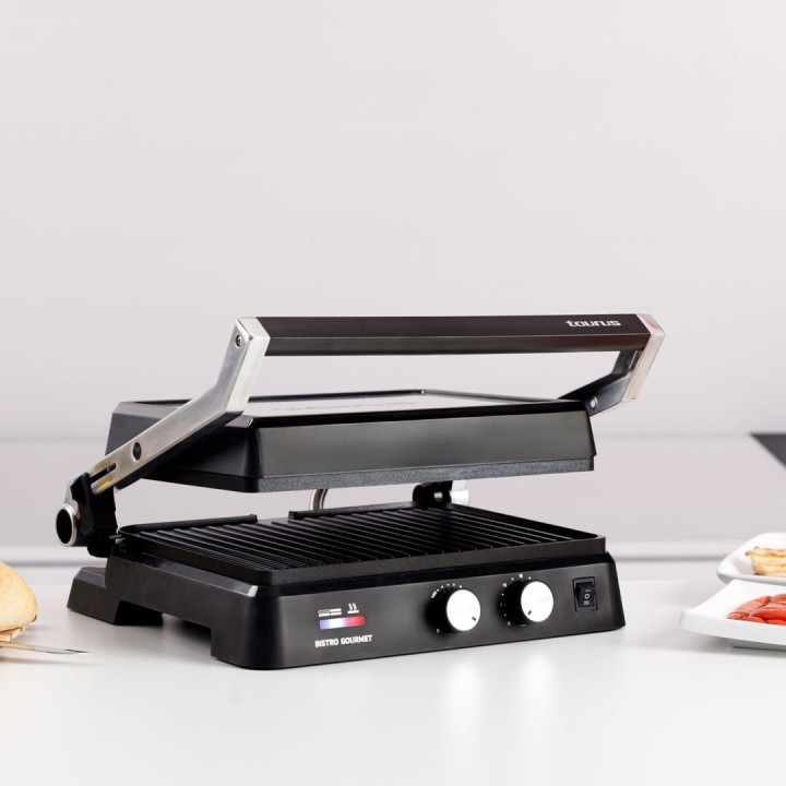 Taurus Bistro Gourmet 2600 W Piastra di contatto 2 in 1