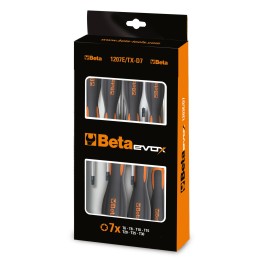 Beta 1207E/TX-S13 Serie di 13 chiavi maschio con impugnatura Evox per viti con impronta Torx(R) 012071213