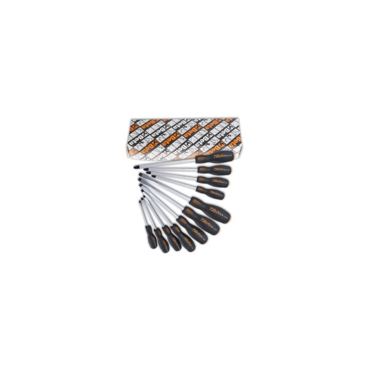 Beta 1243/S11 Serie di 11 giravite a battere 012430021