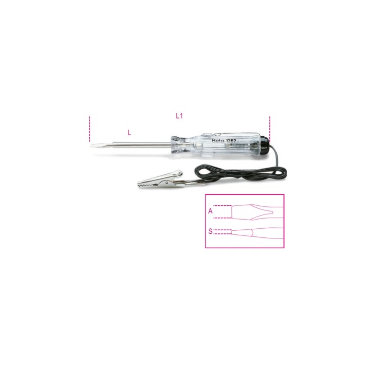 Beta 1254 Giravite provacircuito 6÷24V 012540001