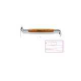 Beta 1236B 0,8X4 Giravite a squadra per viti a testa con intaglio cromati 012360201