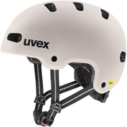 UVEX Casco ciclismo bambino Kid 4 Style MIPS grigio caldo opaco