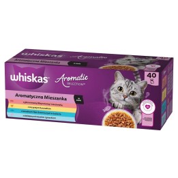 WHISKAS Aromatic selezione Mix - cibo umido per gatti - 40x85g