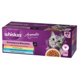 WHISKAS Aromatic selezione Mix - cibo umido per gatti - 40x85g