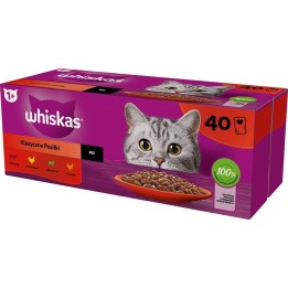 WHISKAS Mix pasti classici - cibo umido per gatti - 40x85g