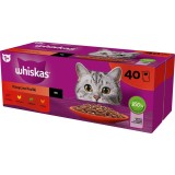 WHISKAS Mix pasti classici - cibo umido per gatti - 40x85g
