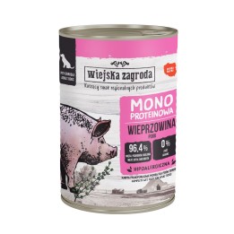 WIEJSKA ZAGRODA Mono-protein Maiale - cibo umido per cani - 400g
