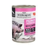 WIEJSKA ZAGRODA Mono-protein Maiale - cibo umido per cani - 400g