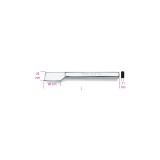 Beta 1343 Scalpello piatto con tagliente laterale 013430001