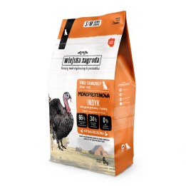 WIEJSKA ZAGRODA Monoprotein Tacchino - cibo secco per cani - 6kg
