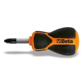 Beta 1229N/PZ 1 Giravite Morphos per viti con impronta a croce Pozidriv®-Supadriv® tipo cortissimo 012290021