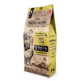 WIEJSKA ZAGRODA Tacchino con oca M - cibo secco per cani - 20kg